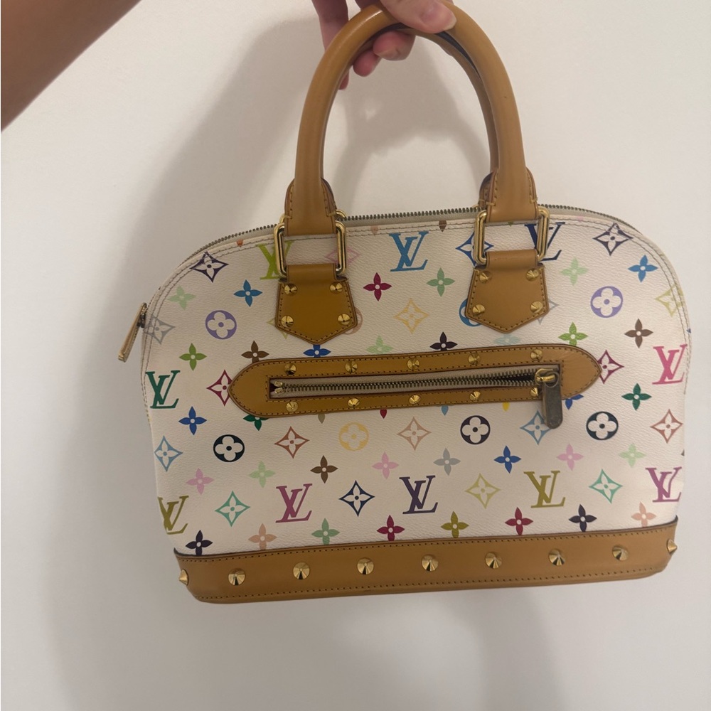 Louis Vuitton Authentic multicolor Monogram Alma in White - Picture 3 of 8